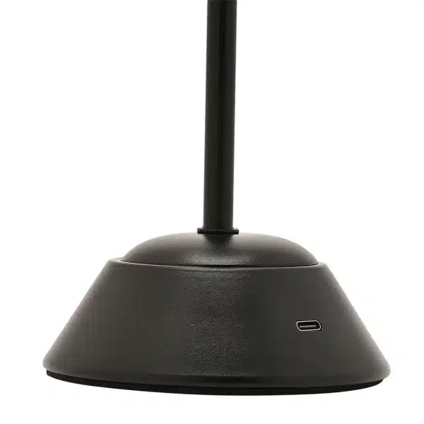  USB LED Touch Table Lamp - Black